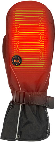 Mobile Warming Storm Heated Mitten Unisex Black XL