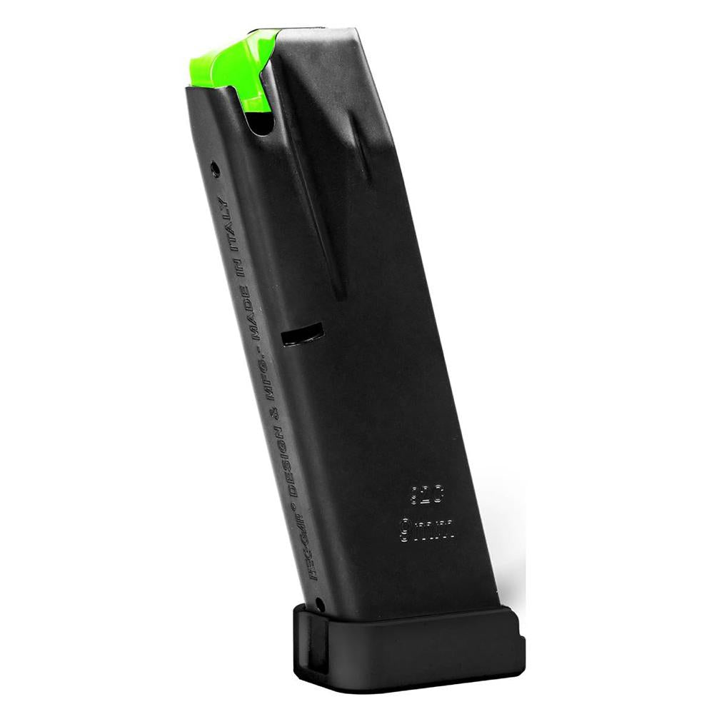 Mec-Gar Beretta 92 Compact Anti-Friction 9mm Luger Handgun Magazine 18/rd