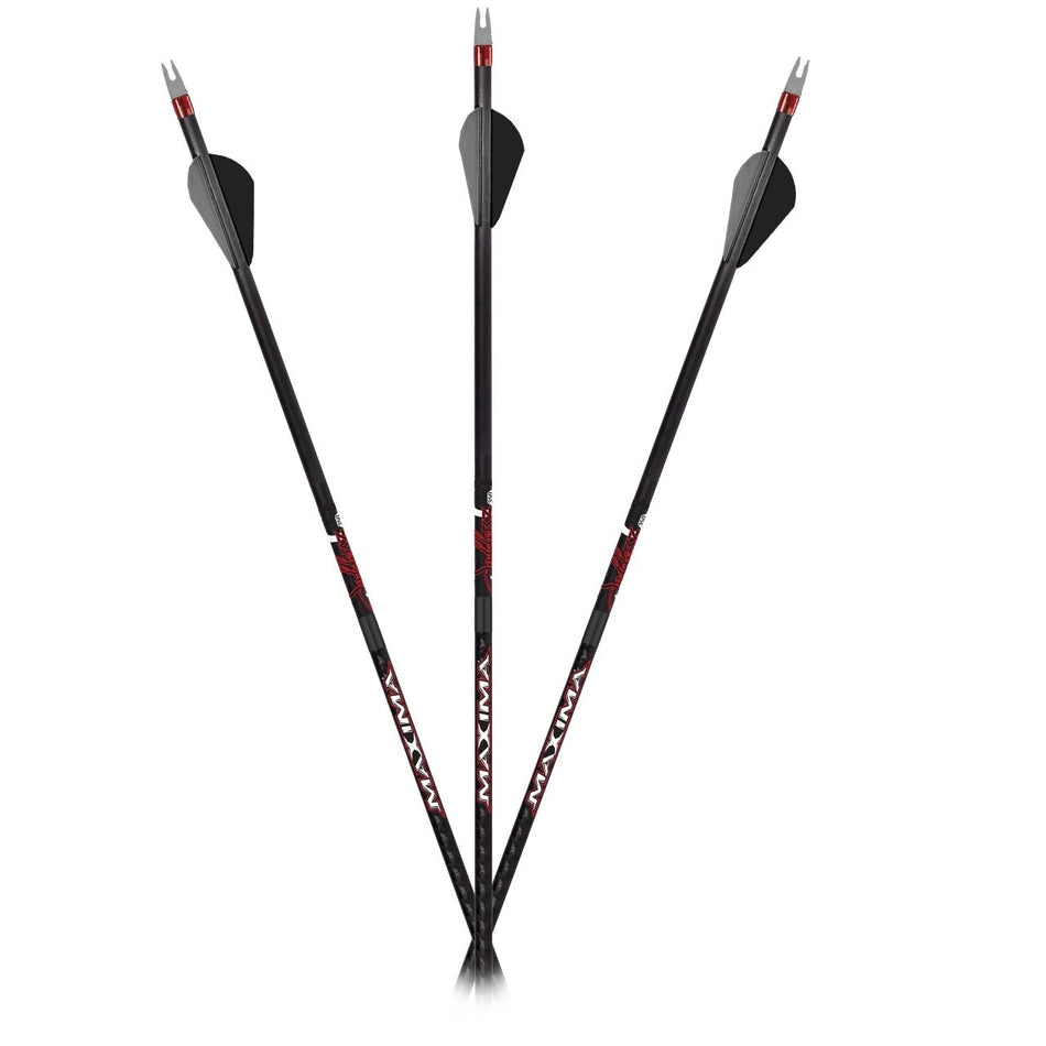 Carbon Express Maxima Sable RZ 350 Spine Hunting Arrow 12/pk
