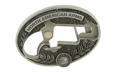NAA BBO-L Ornate Oval Belt Buckle, Fits 1-1/8 Long Rifle, 1" to 1-1/2" Belts