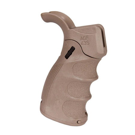 Fab Defense AGF-43S Folding AR-15/M4 Pistol Grip with Storage Compartment FDE