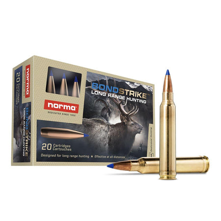 Norma 7mm Remington Mag 20171522 Dedicated Hunting Bondstrike Bonded Polymer Tip 165 Grain