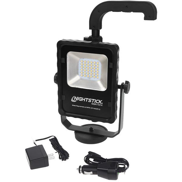 Nightstick Rechargeable 1000-Lumen LED Area Light Kit with 6ft Tripod