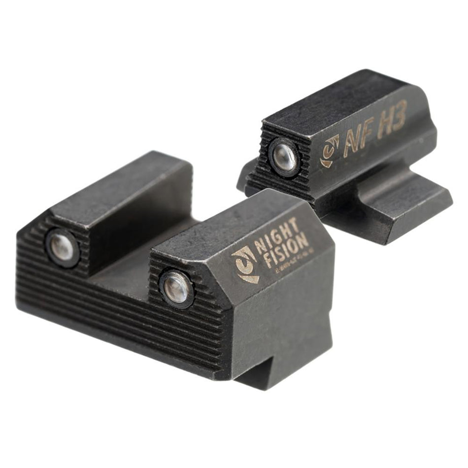 Night Fision Stealth Optics Ready Night Sight Set for Canik Mete SF and TP9 Black