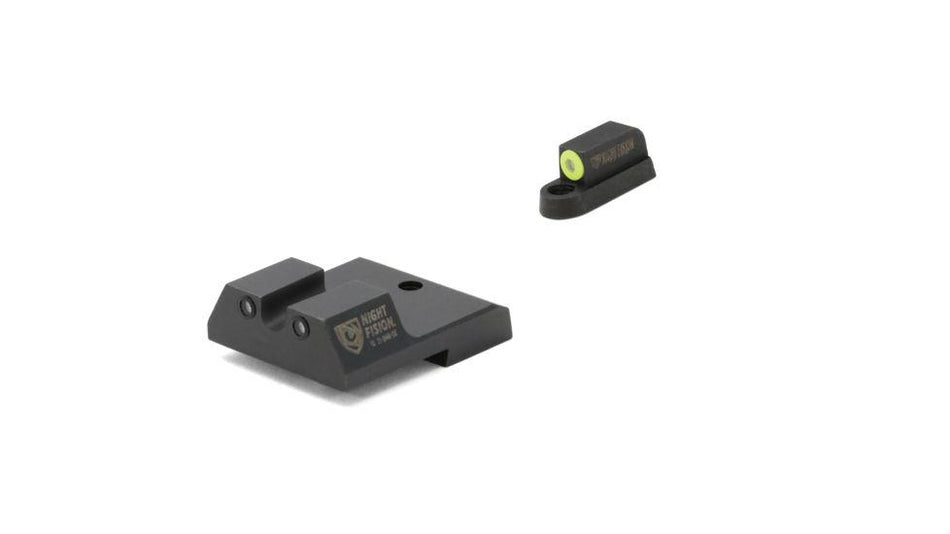 Night Fision Perfect Dot NS Set Yellow Front with U Black Rear for CZ-USA P-10 C