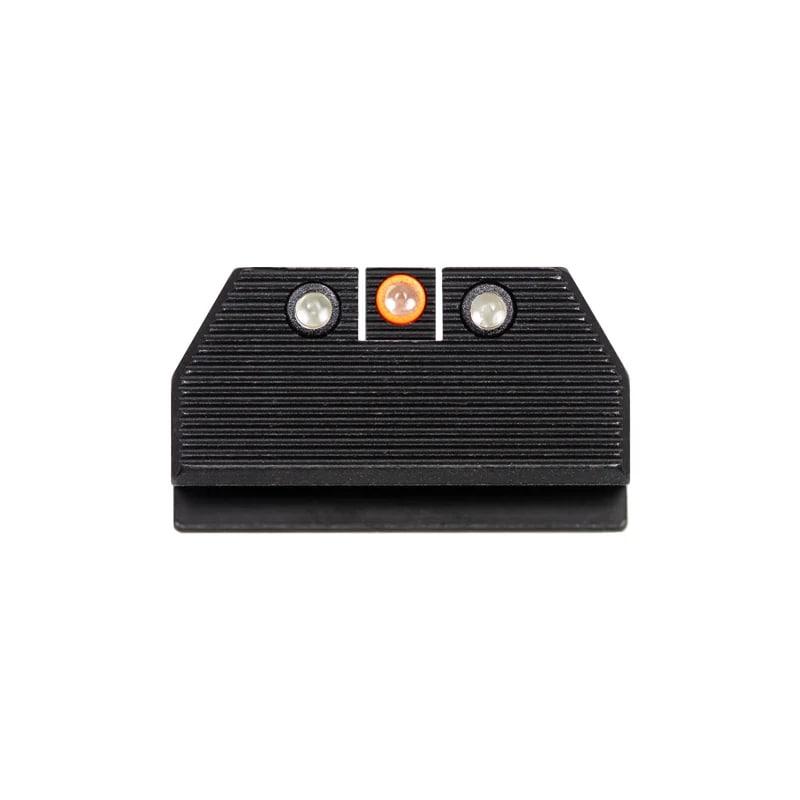 Night Fision Stealth Optics Ready Night Sights Orange Front Black Back - CZ P-10 Series