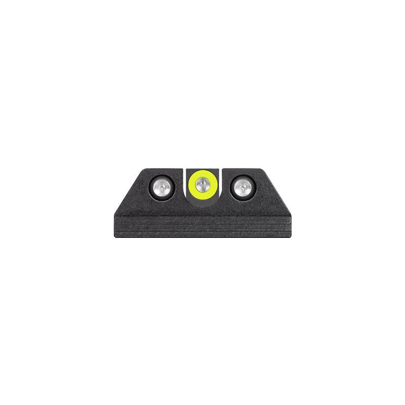 Night Fision FN 509 Night Sight Set with Yellow Front and Square Notch Rear