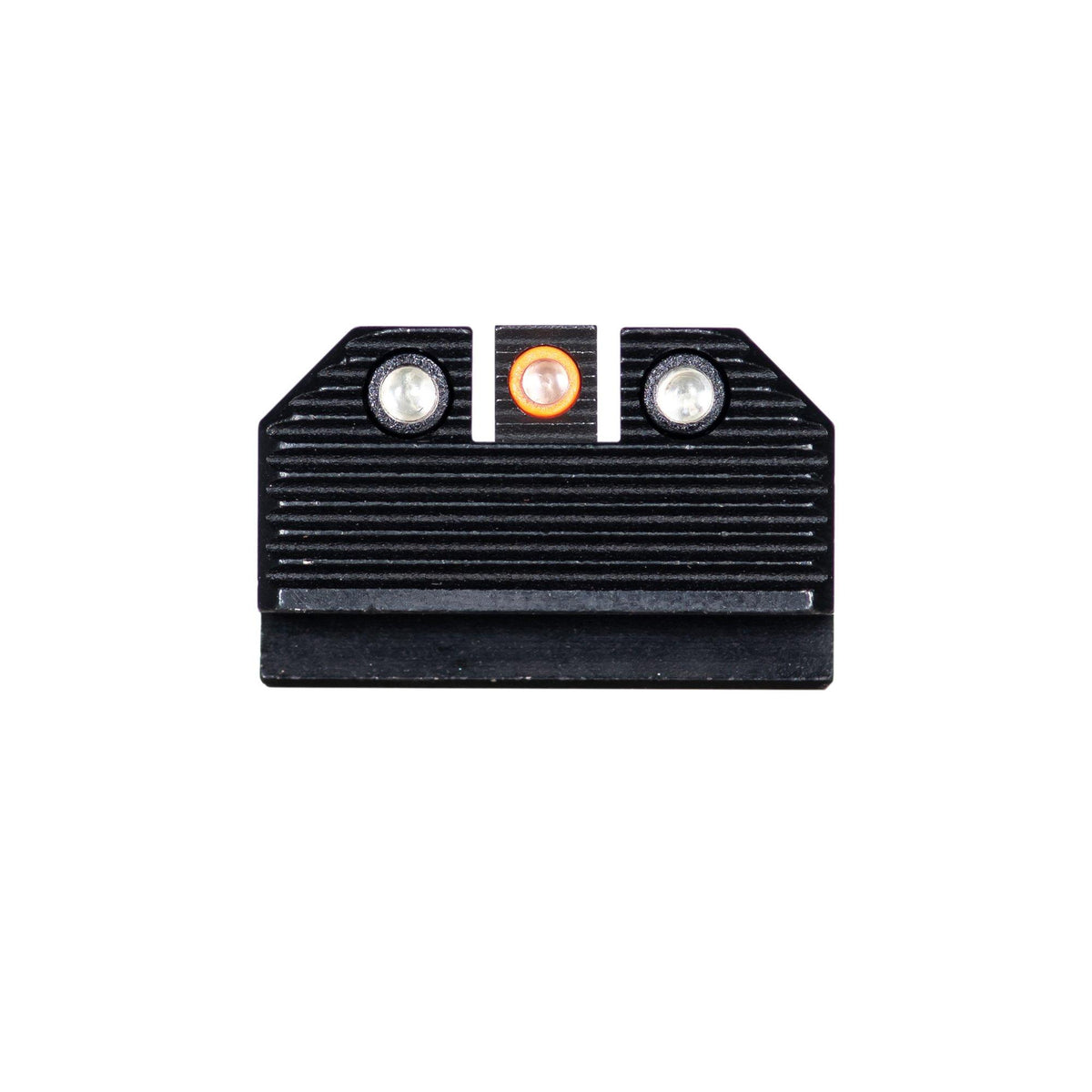 Night Fision Stealth Optics Ready Night Sight Set Orange Front with Black Rear for Glock 43X MOS