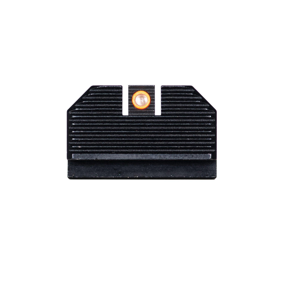 Night Fision Stealth Optics Ready Night Sight Set Orange Front with Blank Rear for Glock 43X MOS