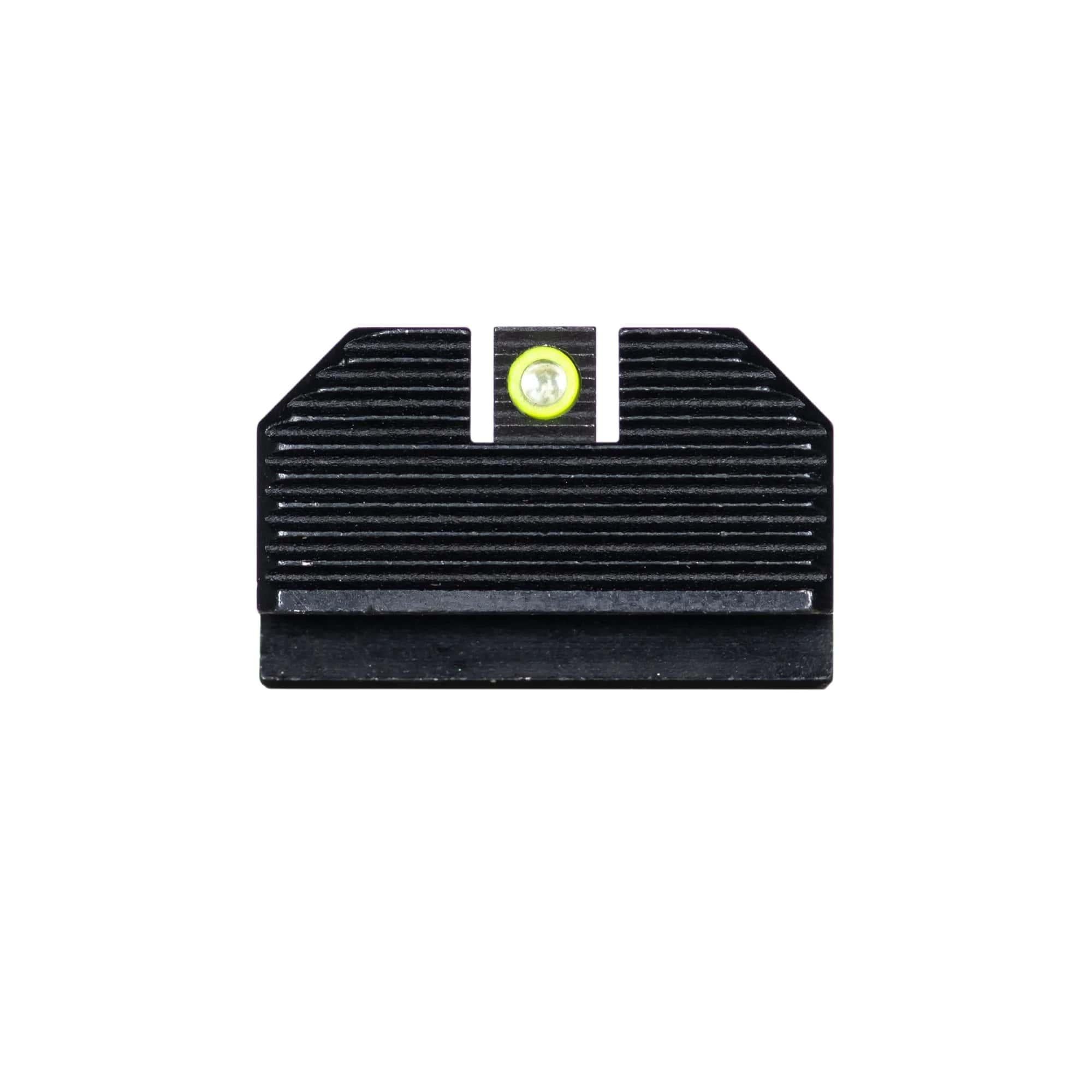 Night Fision Stealth Optics Ready Night Sight Set Yellow Front with Black Rear for Glock 43X MOS