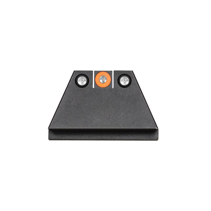 Night Fision Glock Suppressor Height Tritium Night Sights Orange Front Black Back