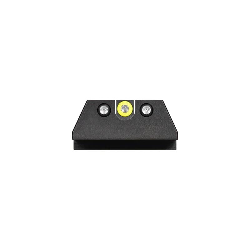 Night Fision Tritium Night Sight Set Yellow Front / Black U-Notch Rear for HK