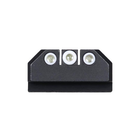 Ruger Max 9 Night Fision Tritium Night Sight Set White Front and White Rear
