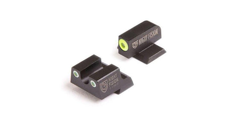 Springfield XD Perfect Dot NS Set w/Yellow Front and Black Square Rear