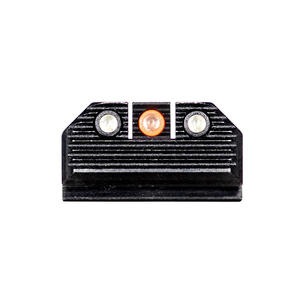 Night Fision Stealth Optics Ready Night Sight Set Orange Front / Black Back – Springfield Hellcat