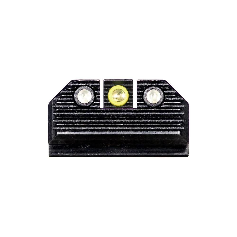 Springfield Hellcat Optics Ready Stealth Tritium Night Sight Set Yellow Front Black Back