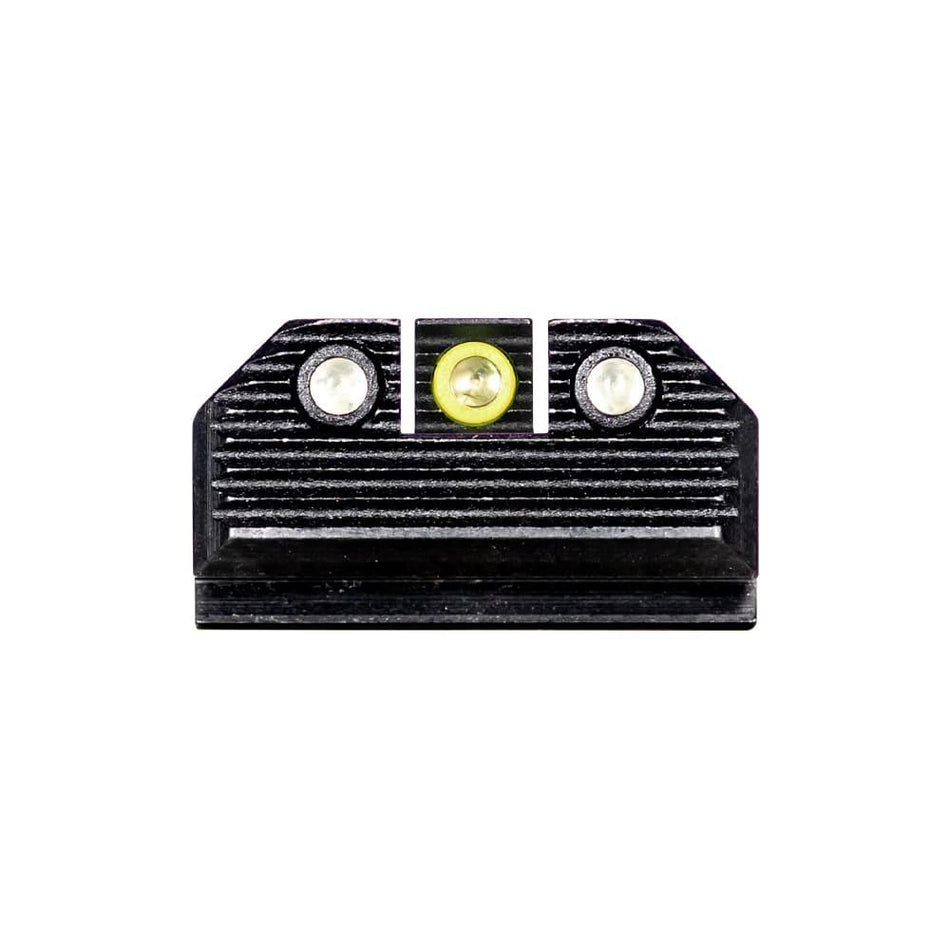 Springfield Hellcat Optics Ready Stealth Tritium Night Sight Set Yellow Front Black Back