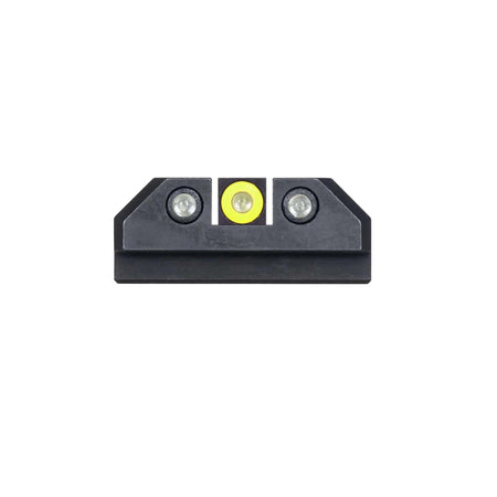 Night Fision Yellow Front Black Back Night Sight Set for Taurus G3c and GX4