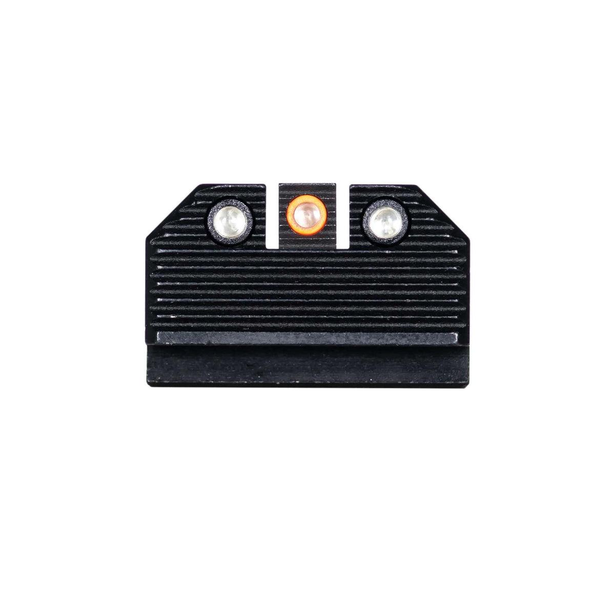 Night Fision Stealth Optics Ready Tritium Sight Set Orange Front / Black Back – Walther PDP