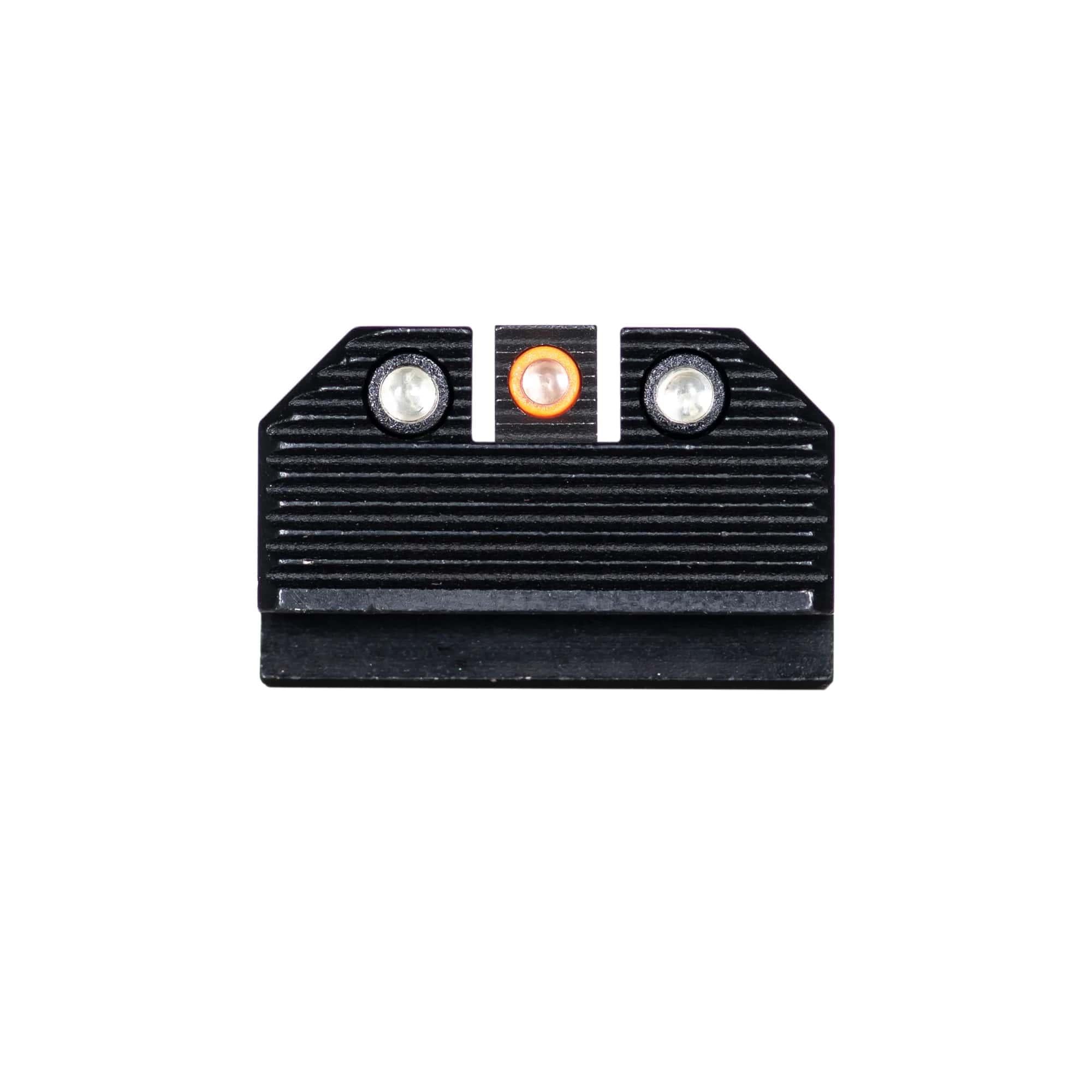 Night Fision Stealth Optics Ready Tritium Sight Set Orange Front / Black Back – Walther PDP