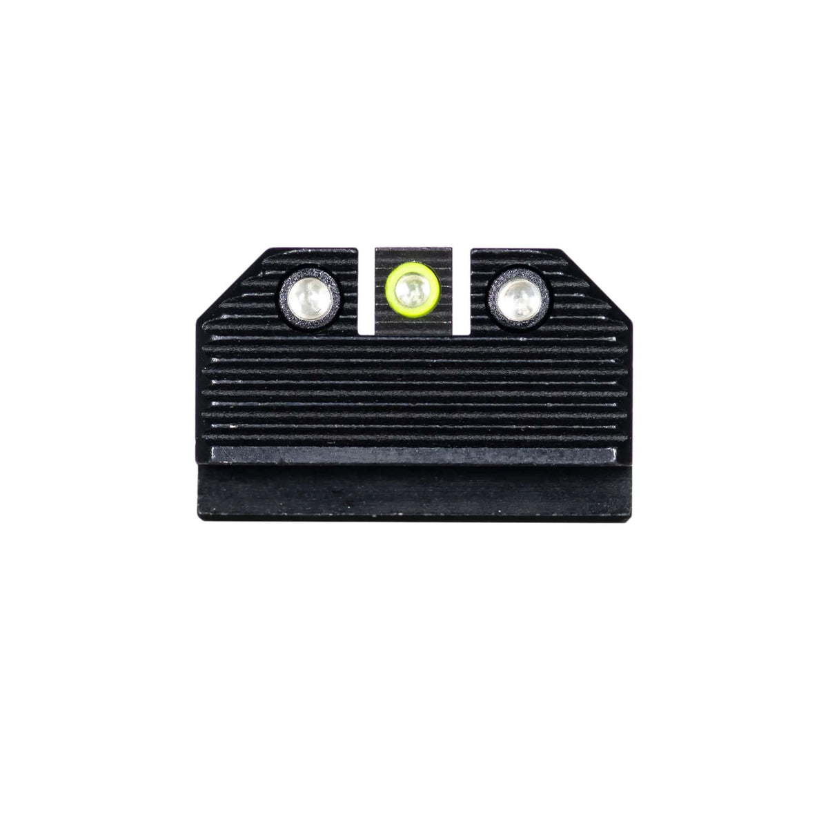 Night Fision Stealth Tritium Night Sights Walther PDP Yellow Front Black Back