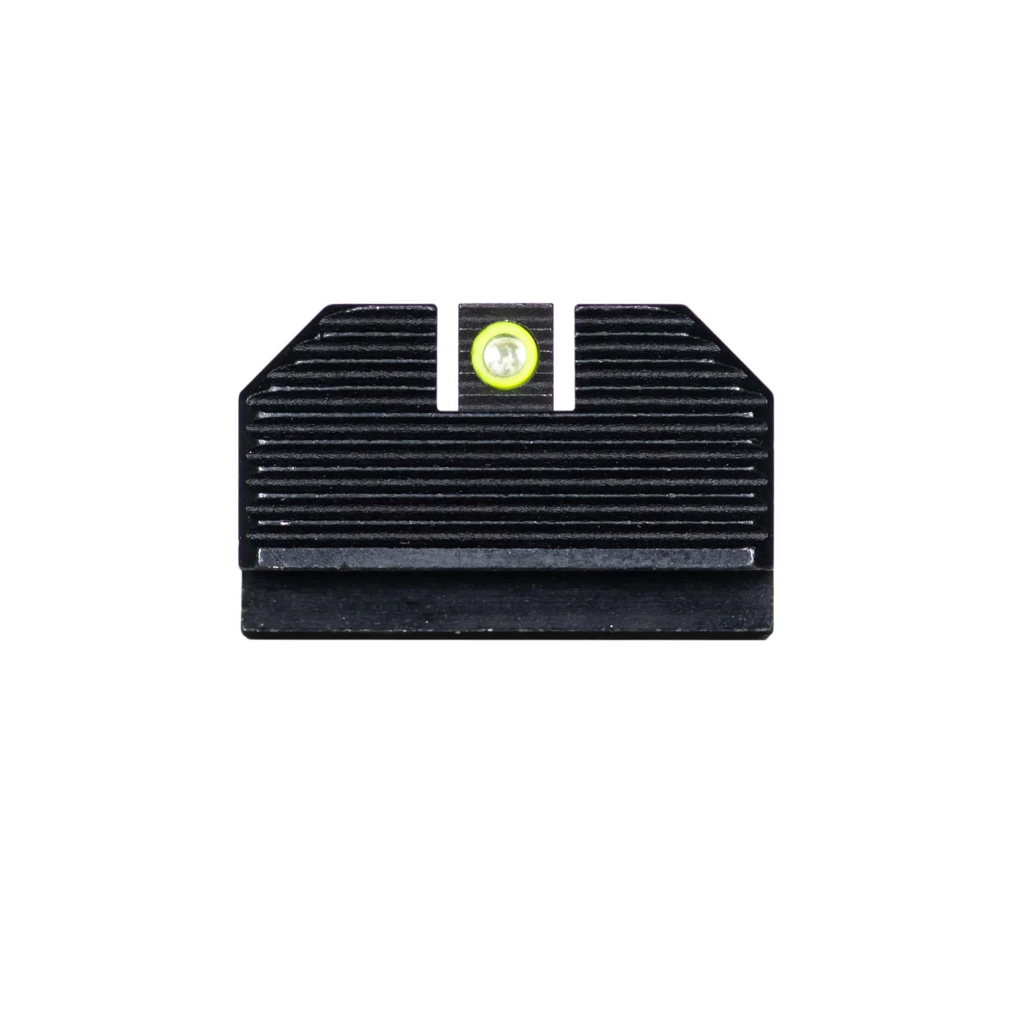 Night Fision Stealth Tritium Night Sights Walther PDP Yellow Front Blank Rear