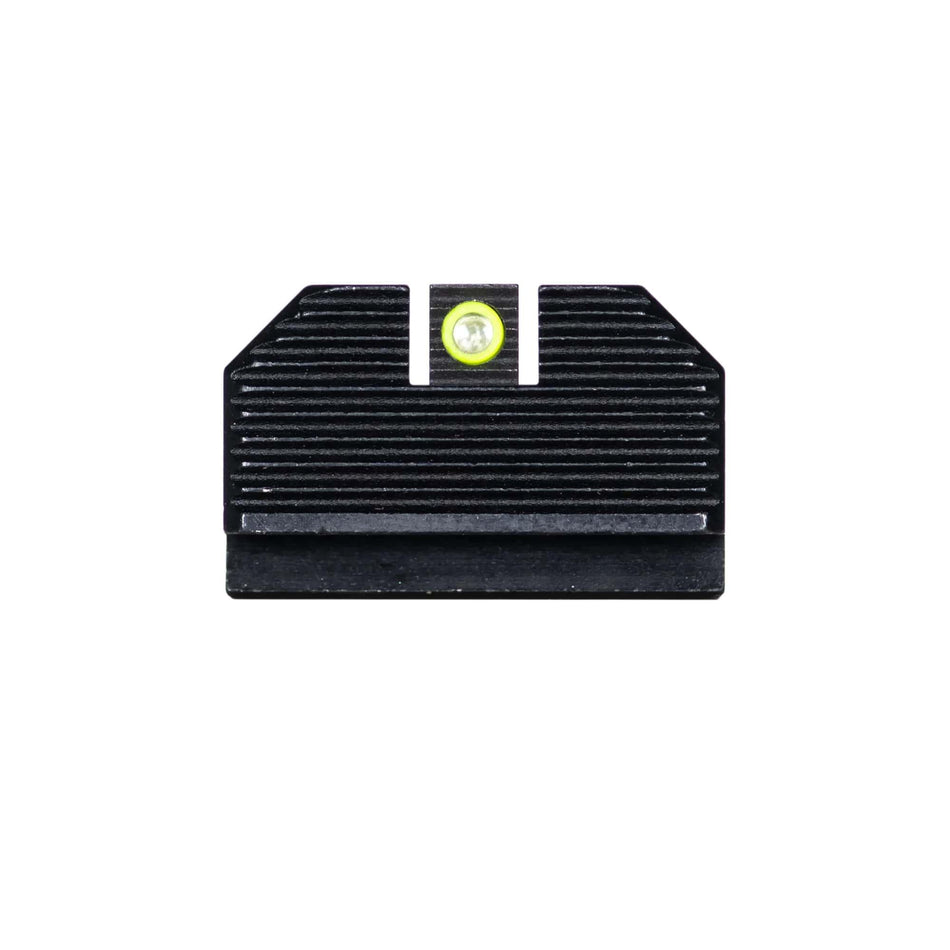 Night Fision Stealth Tritium Night Sights Walther PDP Yellow Front Blank Rear