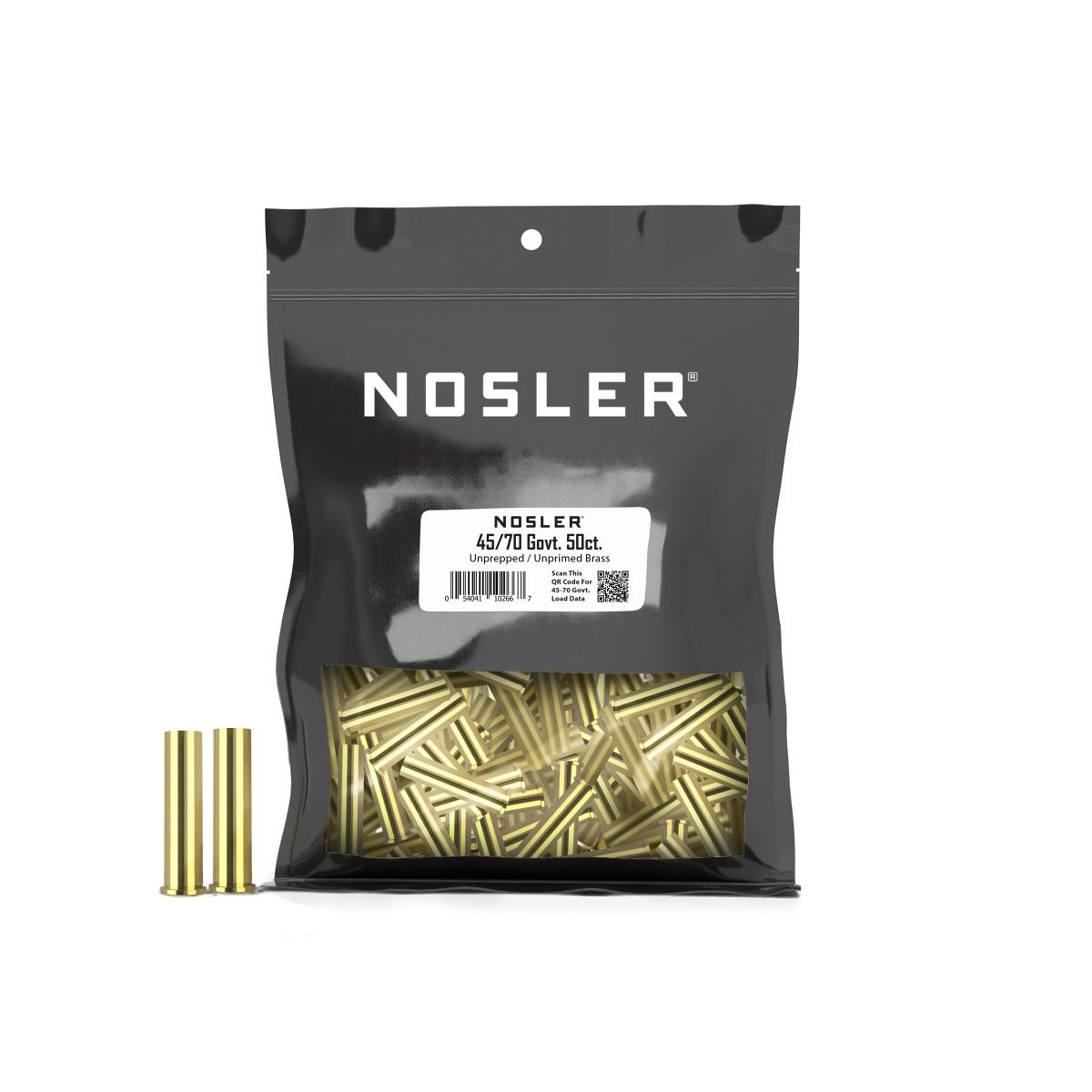 Nosler Unprepped Bulk Reloading Brass 45-70 Government 50ct