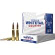 Nosler Whitetail Country Rifle Ammunition 6.5x55mm Swedish Mauser 140gr JSP 2600 fps 20/ct
