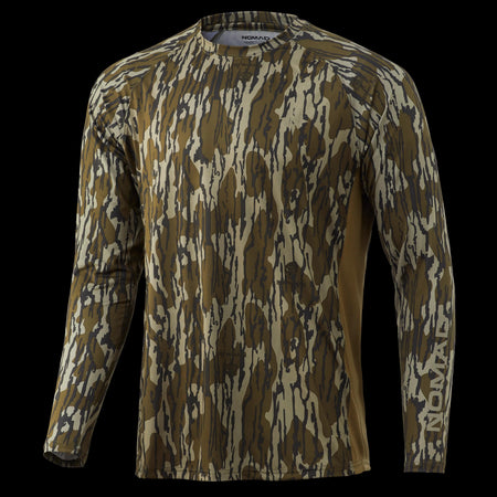 Nomad Camo Pursuit LS Shirt Mossy Oak Bottomland 2XL