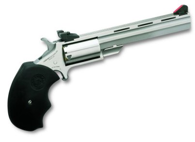 North American Arms Mini-Master .22 WMR 5-Shot Revolver, 4" Stainless Vent Rib Barrel