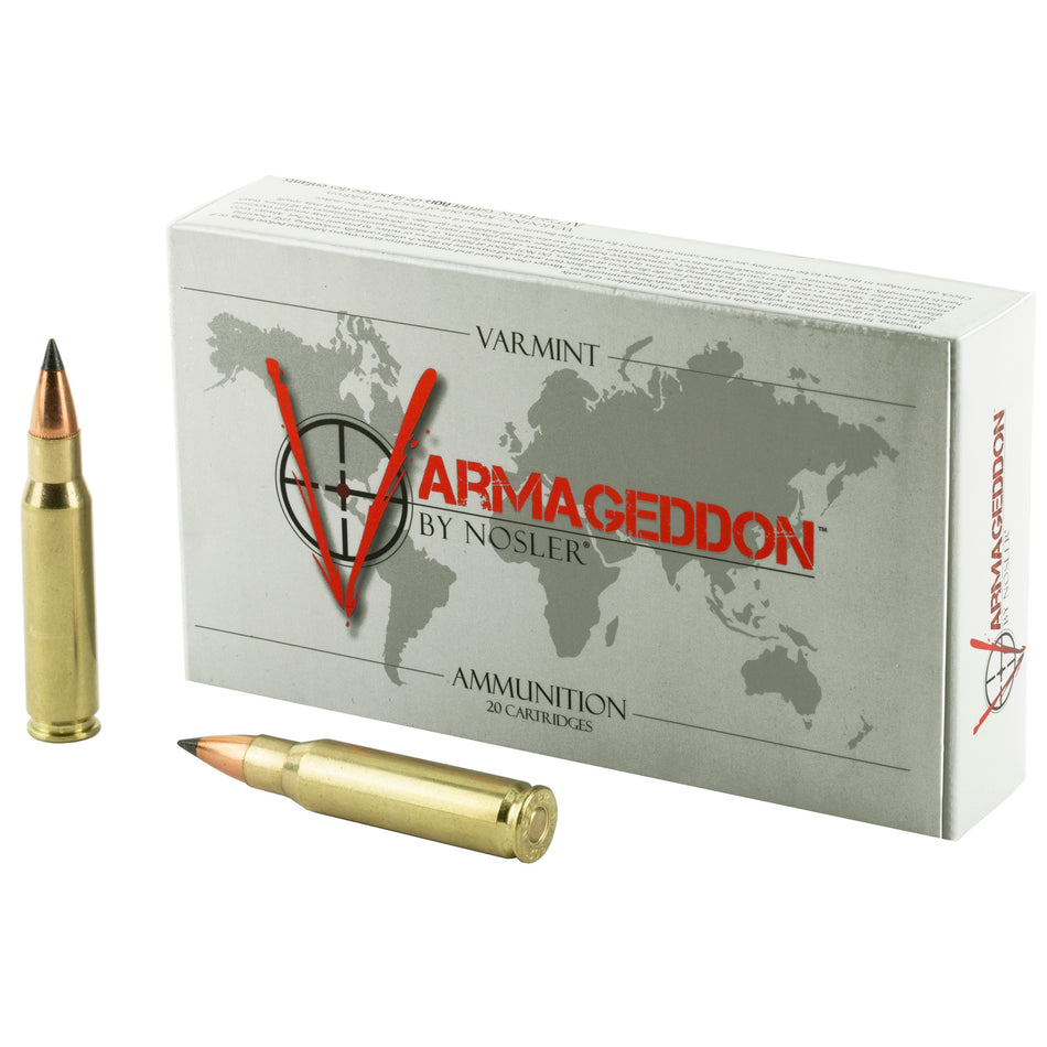 Nosler .308 Win / 7.62x51mm 40272 Varmageddon Flat Base Tipped 110 Grain
