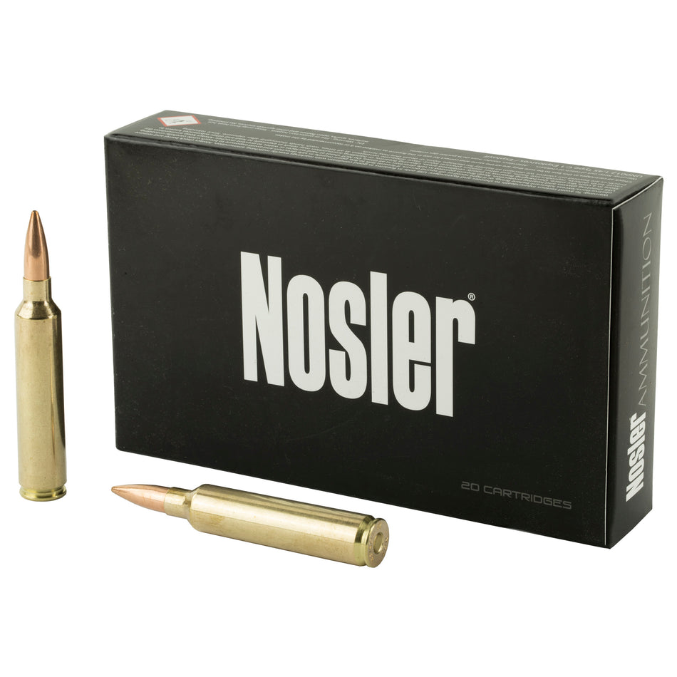 Nosler .28 Nosler 51287 Match Grade Custom Competition Hollow Point Boat Tail 168 Grain