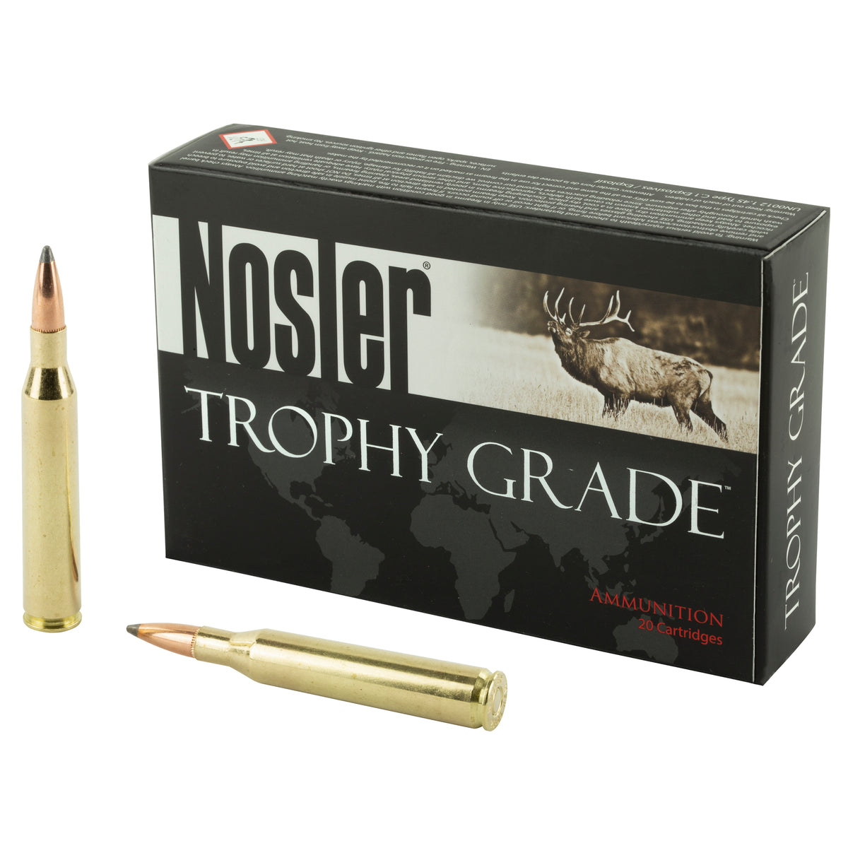 Nosler .25-06 Remington 60005 Trophy Grade Nosler Spitzer Partition 100 Grain