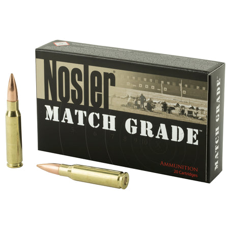 Nosler .308 Win / 7.62x51mm 60054 Match Custom Competition Jacketed Hollow Point JHP 168 Grain