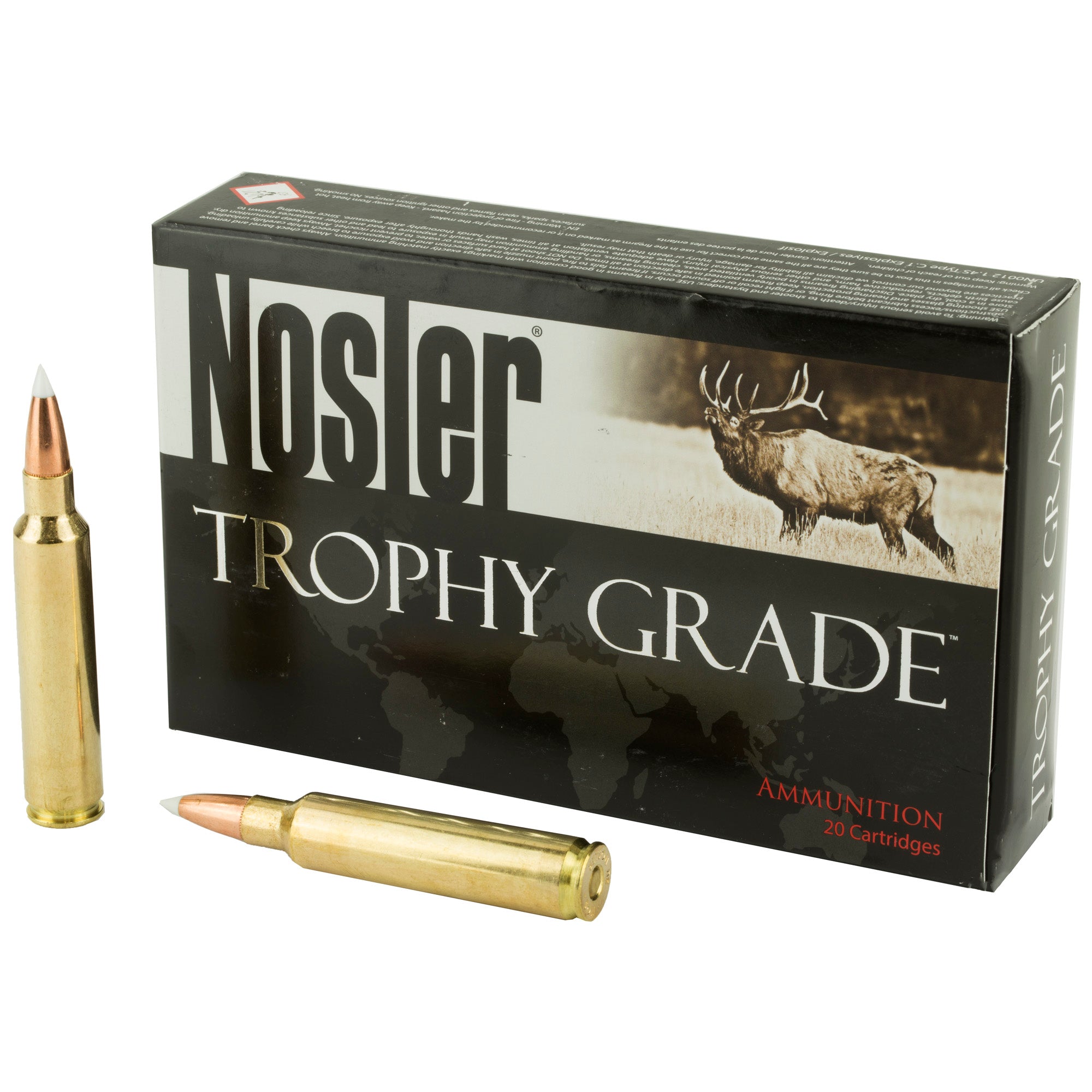 Nosler .30 Nosler 60117 Trophy Grade Nosler AccuBond 180 Grain