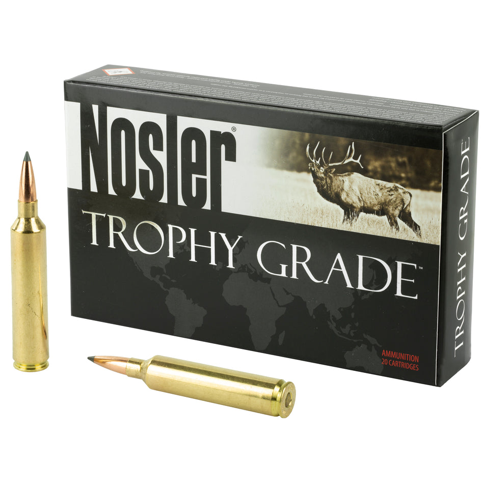 Nosler .26 Nosler 60122 Trophy Grade Nosler Spitzer AccuBond Long Range 142 Grain