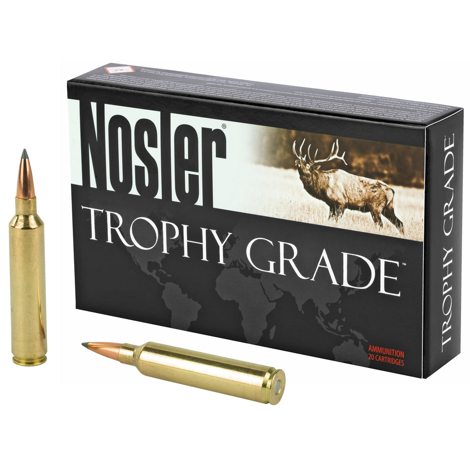 Nosler .28 Nosler 60155 Trophy Grade Nosler Spitzer AccuBond Long Range 175 Grain