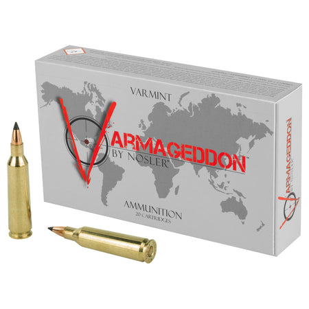 Nosler .22-250 Remington 65155 Varmageddon Flat Base Tipped 55 Grain