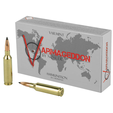 Nosler 6mm Creedmoor 65170 Varmageddon Flat Base Tipped 70 Grain
