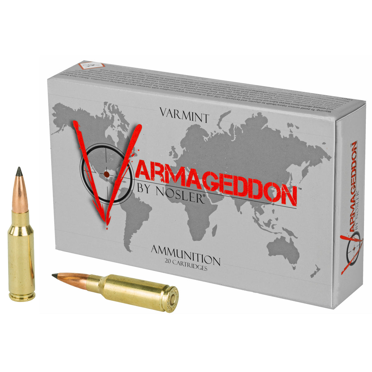Nosler 6.5mm Grendel 65182 Varmageddon Flat Base Tipped 90 Grain