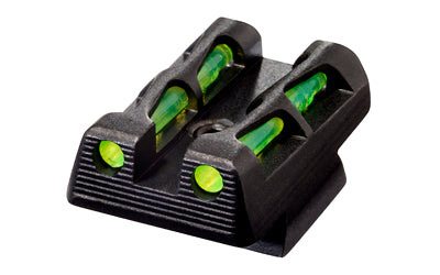 Hi-Viz CZLW11 CZ 75/85/P-01 LiteWave Rear Sight, Fixed Models, Green/Red/Black Interchangeable LitePipes
