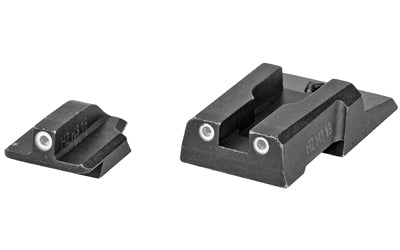 Hi-Viz RGS9N121 Ruger Security 9 Tritium Night Sight Set, White Halo, Front and Rear