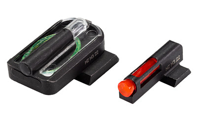 Hi-Viz TRFD21 FastDot H3 Taurus G3/GX4 Night Sights, Tritium/Fiber Optic, Red Front and Green Rear, 12-Year Tritium Warranty