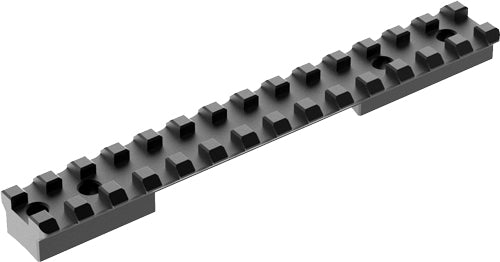 Audere Picatinny Rail Remington 700 Short Action Steel 20 MOA Matte Black