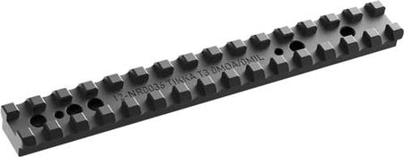 Audere Picatinny Rail Tikka T3/T3X 0 MOA Matte Black
