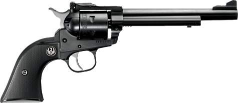 Ruger 0661 Single-Six 17 HMR 6-Round 6.50" Blued Revolver with Black Rubber Grip