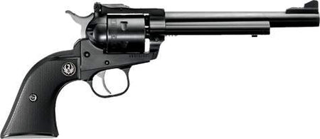 Ruger 0661 Single-Six 17 HMR 6-Round 6.50" Blued Revolver with Black Rubber Grip