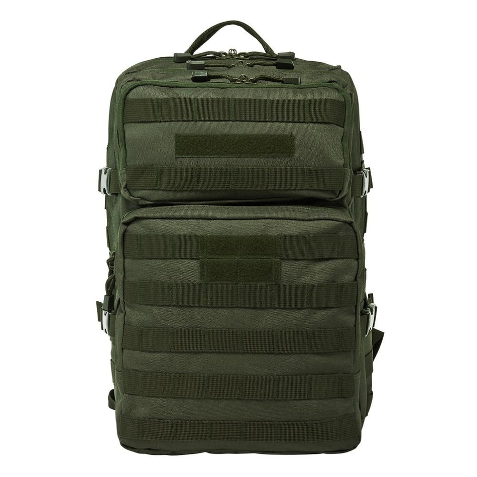 NcStar VISM Tactical Assault Backpack - Green with MOLLE Webbing