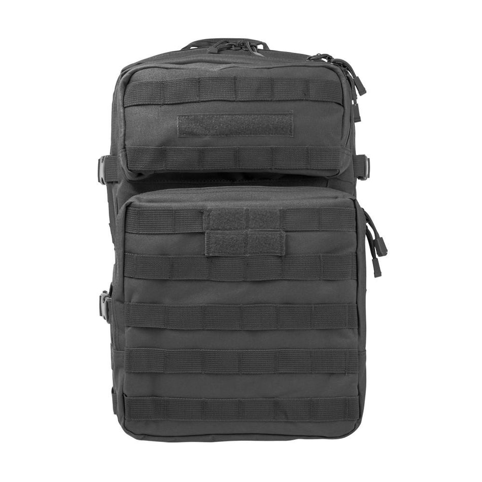 NcStar VISM Urban Gray Assault Backpack with MOLLE and Hydration Compartment